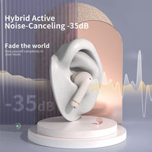 Load image into Gallery viewer, Wireless Earbuds Hybrid Active Noise Cancelling, INSMY Bluetooth in-Ear Headphones 6 Mics Call Noise Reduction 36Hrs Playtime Stereo Immersive Sound Premium Bass Earphones for Sports/Business (Nude)