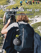 Load image into Gallery viewer, INSMY C12 IPX7 Waterproof Shower Bluetooth Speaker, Portable Wireless Outdoor Speaker with HD Sound, Support TF Card, Suction Cup for Home, Pool, Beach, Boating, Hiking 12H Playtime (Black)