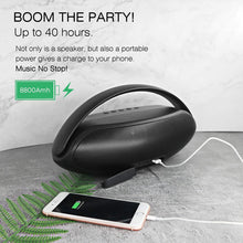 Load image into Gallery viewer, INSMY Bluetooth Speaker, Portable Waterproof Wireless Speaker,30W Deep Bass Loud Sound Large Boombox, Stereo Pair, Bluetooth 5.0 Playtime 40H Rechargable Power Bank for Party Dancing Outdoor