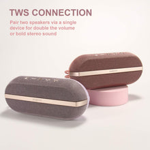 Load image into Gallery viewer, INSMY Portable Bluetooth Speakers, 20W Wireless Speaker Loud Stereo Sound Rich Bass, IPX7 Waterproof Floating, True Wireless Stereo Mode, 24 Hours Playtime, Bluetooth 5.0, Built-in Mic for Outdoors Camping (Purple)